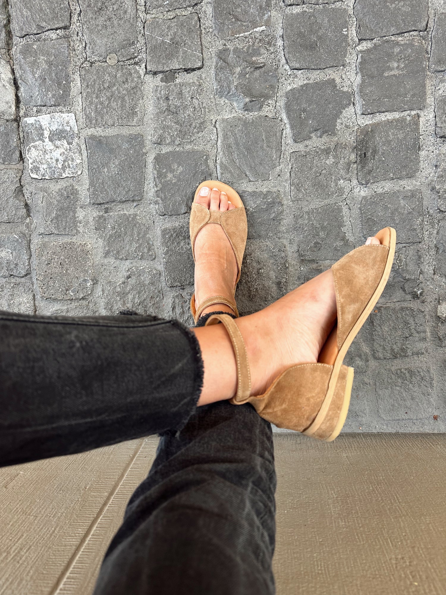 Sandalia Lirio Camel